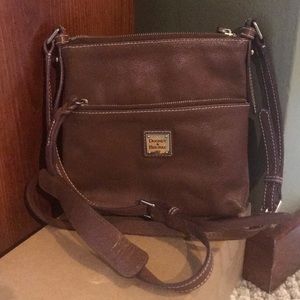 Dooney & Bourke Leather Letter Carrier Bag